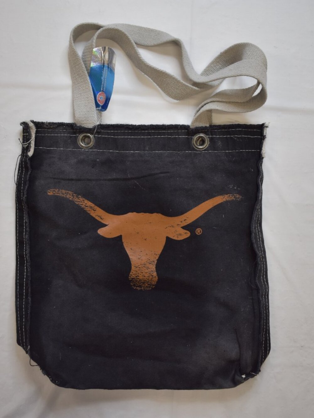 Fandom U By Little Earth University of Texas Vintage Black Shopper Bag New